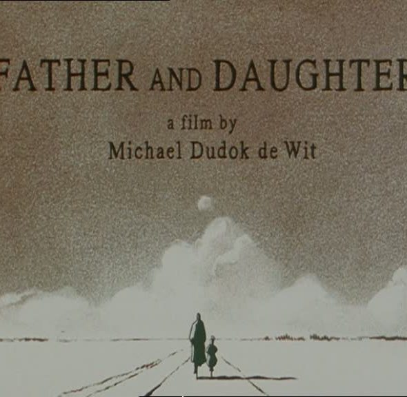 father and daughter, michael dudok de wit